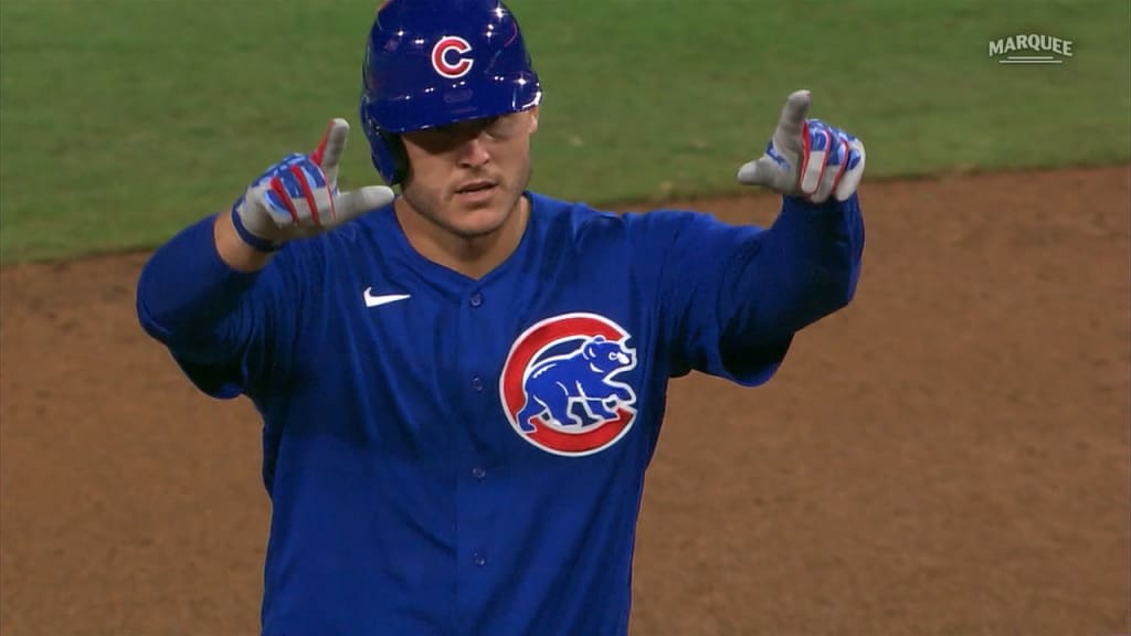 Anthony Rizzo's two-run single, 06/08/2021