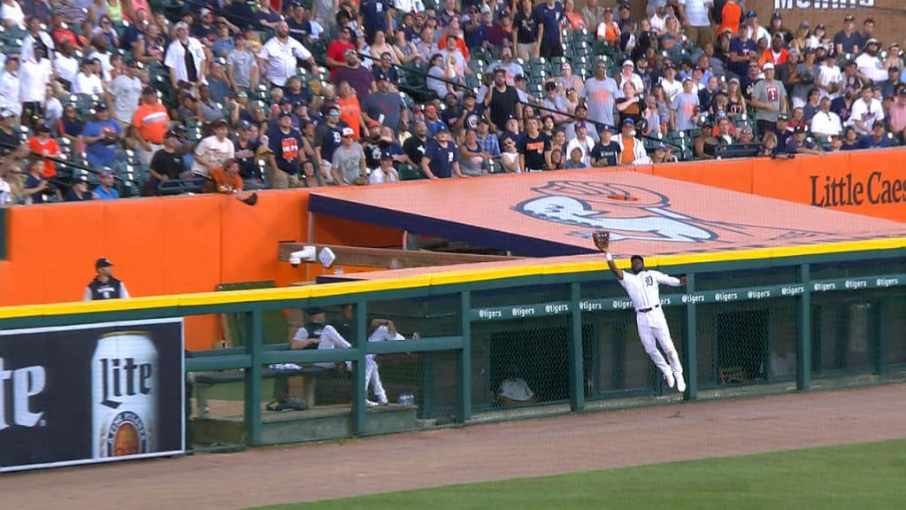 Akil Baddoo lays out for catch, 05/16/2023