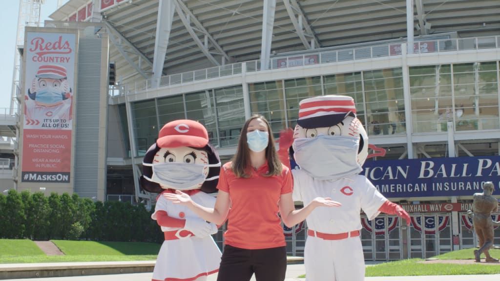 DVIDS - Images - Cincinnati Reds mascots support National Safe