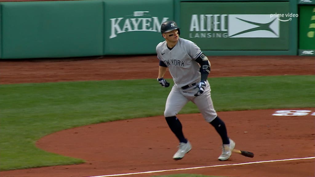 Josh Donaldson got an umbrella after a home run