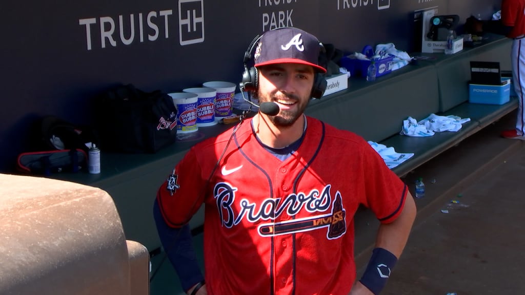 Dansby Swanson on walk-off, 04/15/2021
