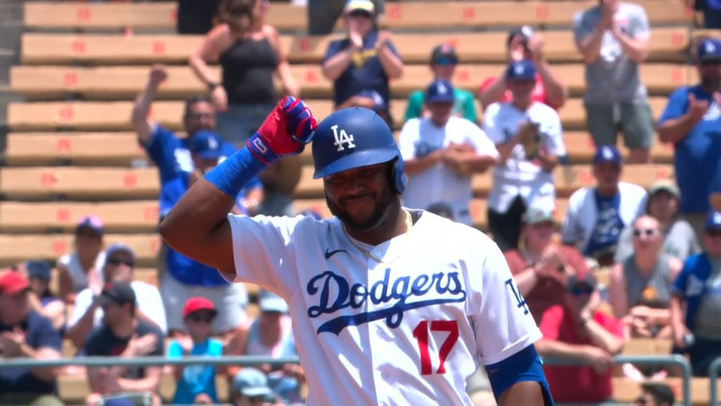 Youth Hanser Alberto Los Angeles Dodgers Royal/White Baseball