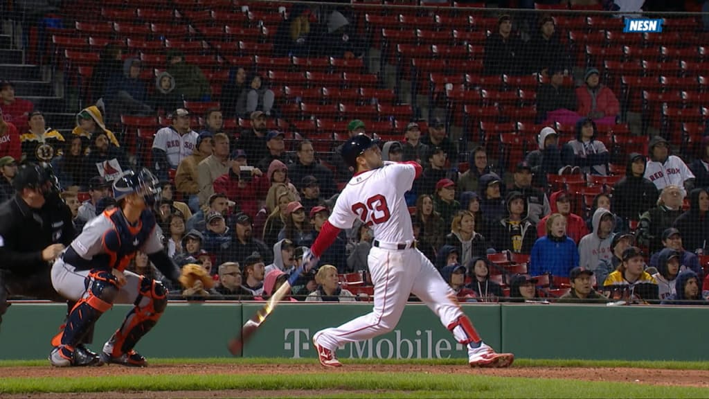 Michael Chavis hits his first home run as a member of the