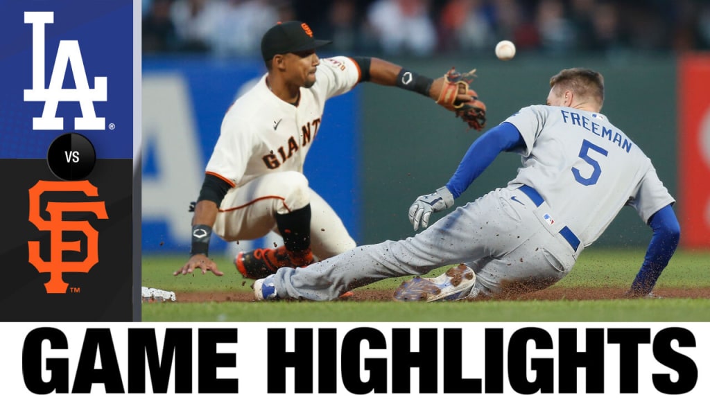 Los Angeles Dodgers vs San Francisco Giants Highlights