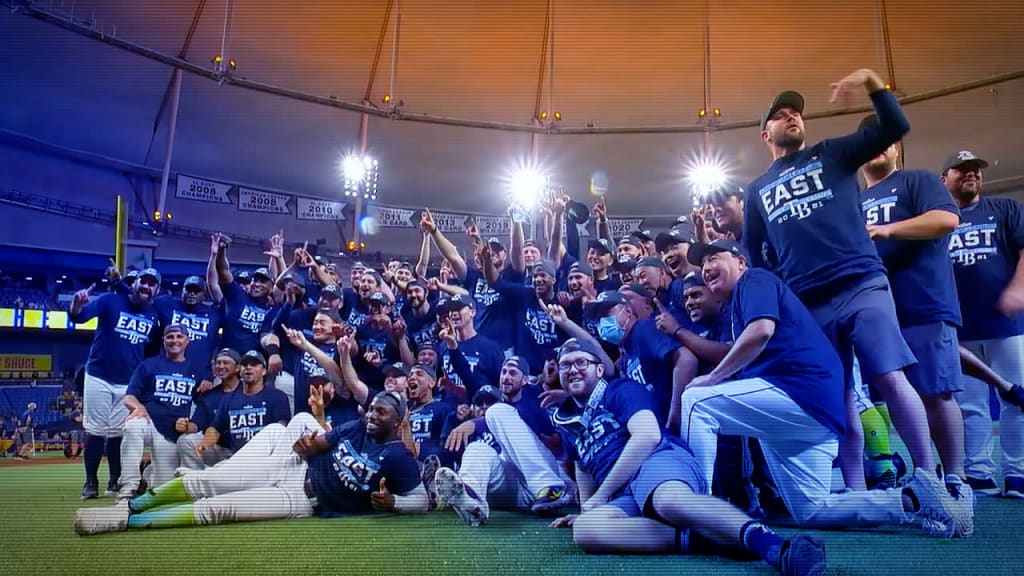 Rays playoff berth: Tampa Bay clinches 2021 MLB playoff berth + AL East  division title - DraftKings Network
