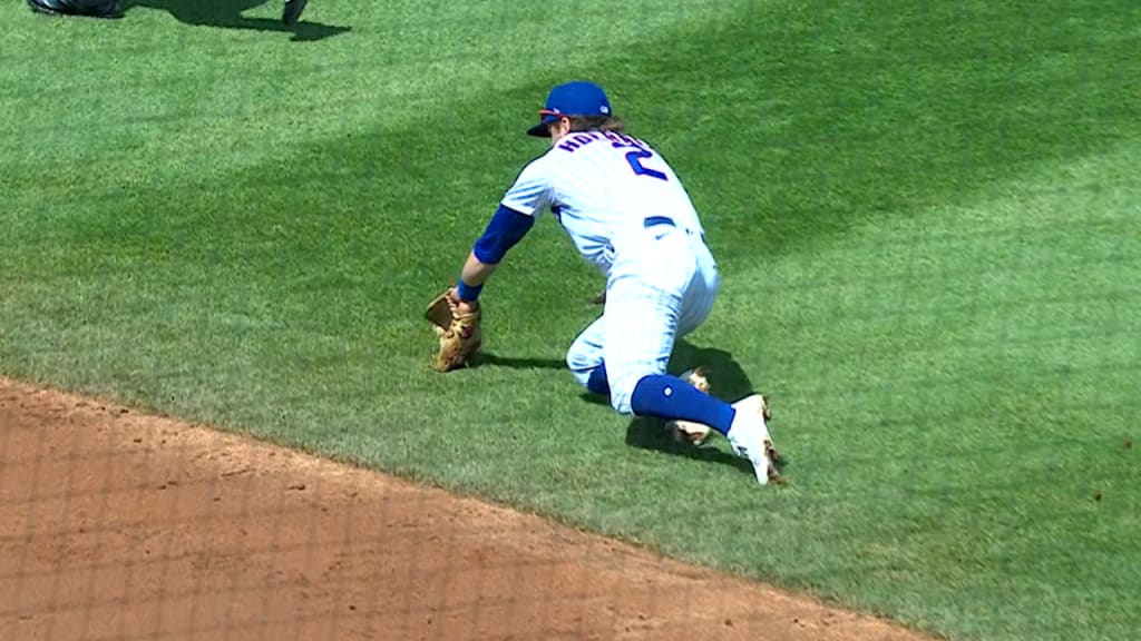 Nico Hoerner Stepping Up For The Cubs At Ss Slide - Marquee Sports