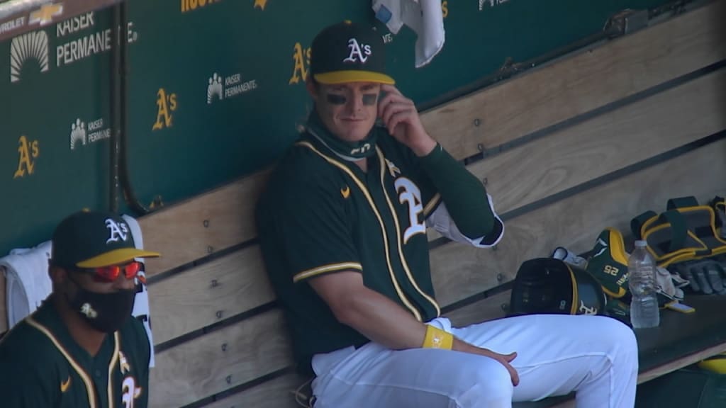 mark canha gets mic d up 09 05 2020 mlb com