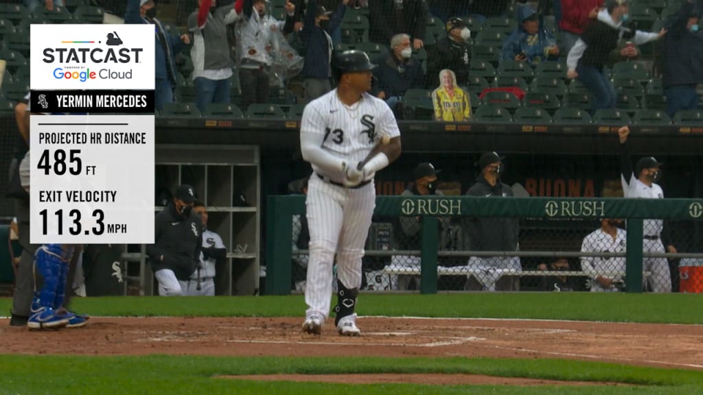 Yermin Mercedes 485 Ft Home Run 04 08 2021 Chicago White Sox