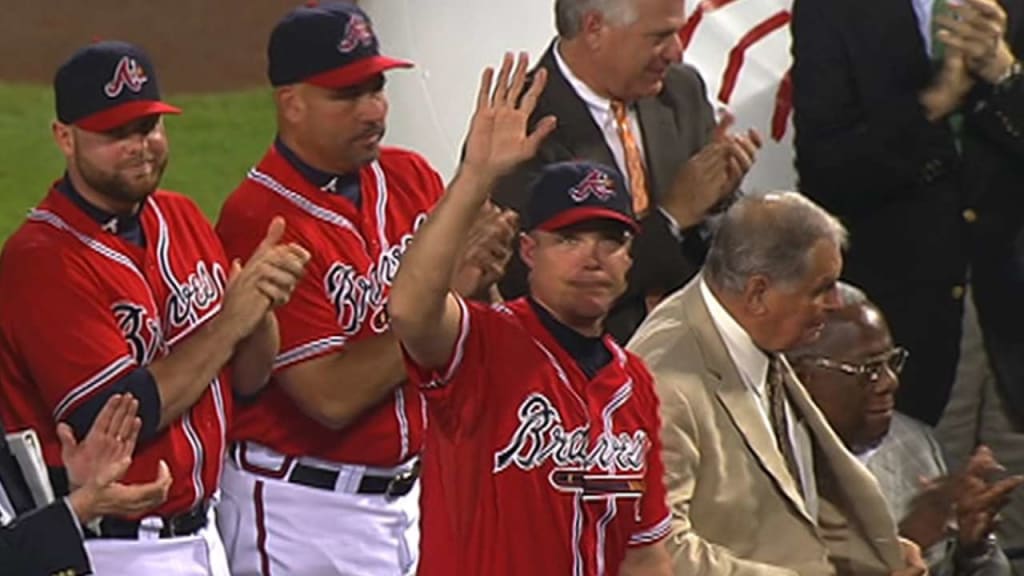 Chipper jones red new arrivals jersey