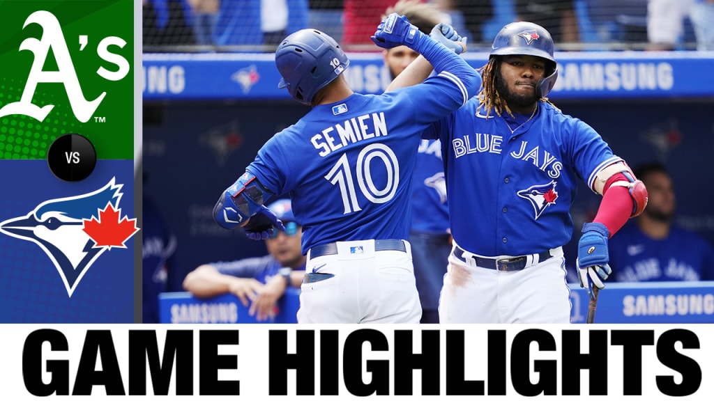 sort frivillig undtagelse A's vs. Blue Jays Highlights | 09/05/2021 | MLB.com