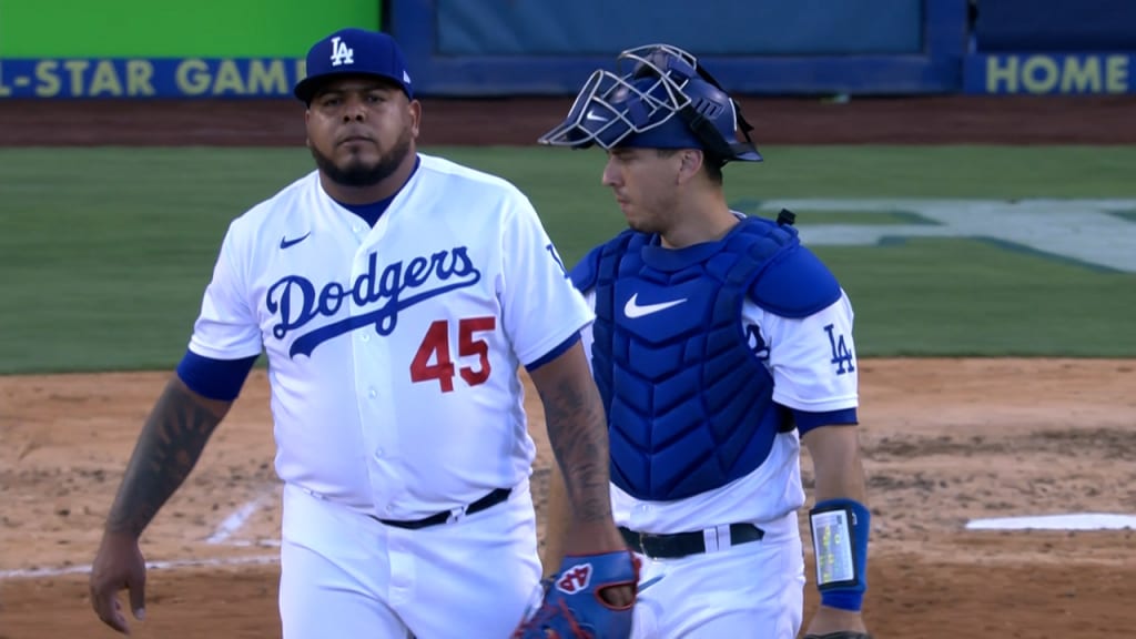 Richie Palacios fly's out to center for final out of | 06/18/2022 | Los Angeles Dodgers