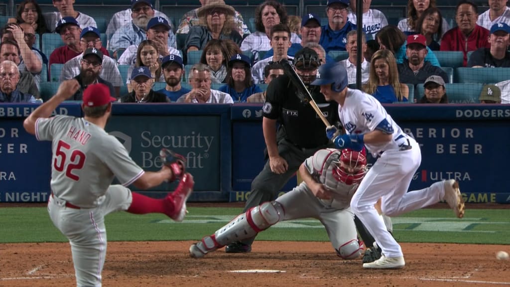 Trea Turner's RBI hit by pitch