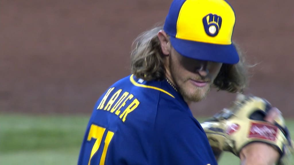 Josh Hader Retires Side In Save 06 23 2021 Mlb Com