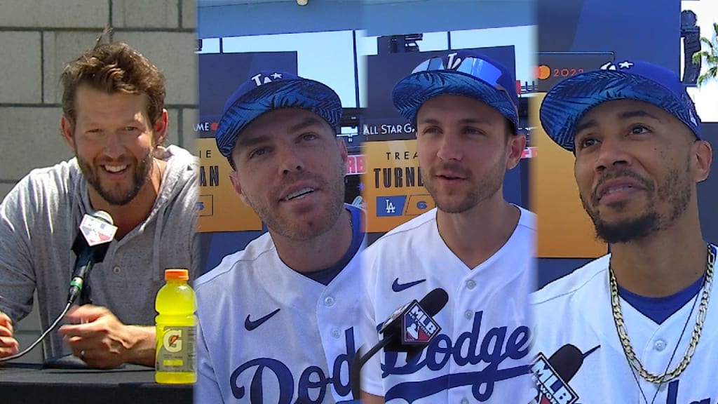 Dodgers All-Stars speak to media, 07/18/2022