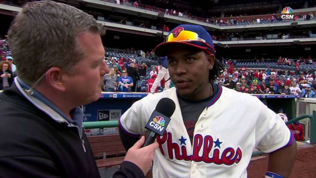 Franco on Phillies bats