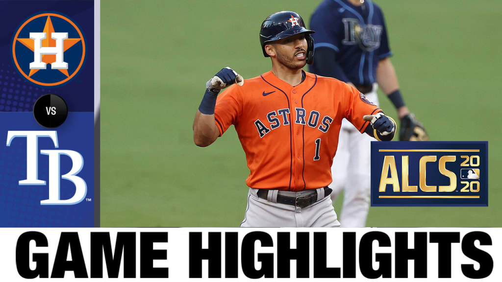 Astros Vs Rays Game 6 Recap 10 16 2020 Houston Astros