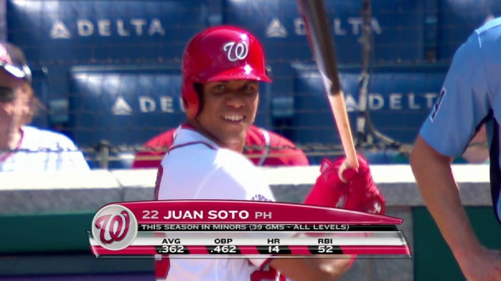 Juan Soto debuts for San Diego Padres; the Washington Nationals