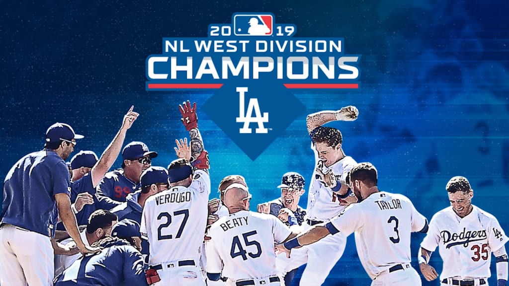 2019 NL West Division Champions, 09/11/2019