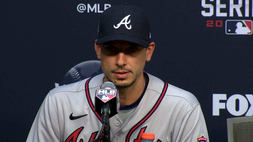 This is a 2021 photo of Charlie Morton of the Atlanta Braves