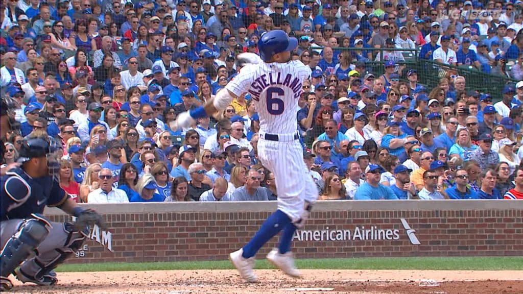 Nicholas Castellanos belts 2 home runs to lead the Cubs' 19-hit attack in a  12-5 rout of the Reds