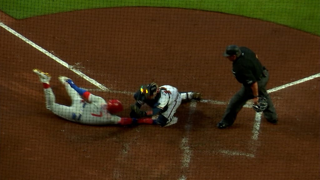 Philadelphia Phillies' Roman Quinn plays during a baseball game