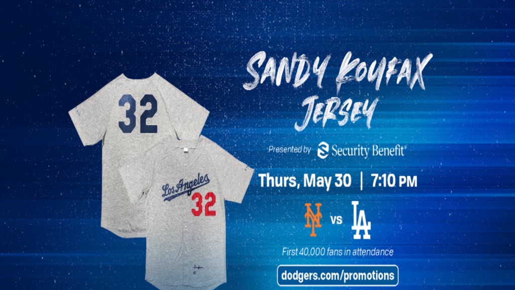 Sandy Koufax Jersey, 05/06/2019