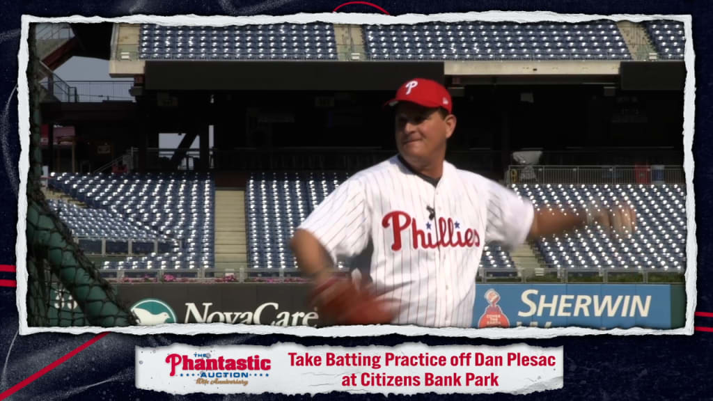 Take Batting Practice off Phillies Alumni All-Star Pitcher Dan Plesac at  Citizens Bank Park