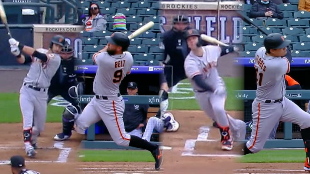 Giants Score 10 Runs In 1st 05 04 2021 Mlb Com
