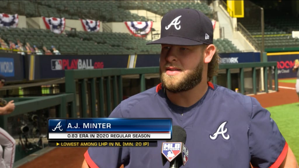 A.J. Minter joins MLB Tonight, 10/17/2020