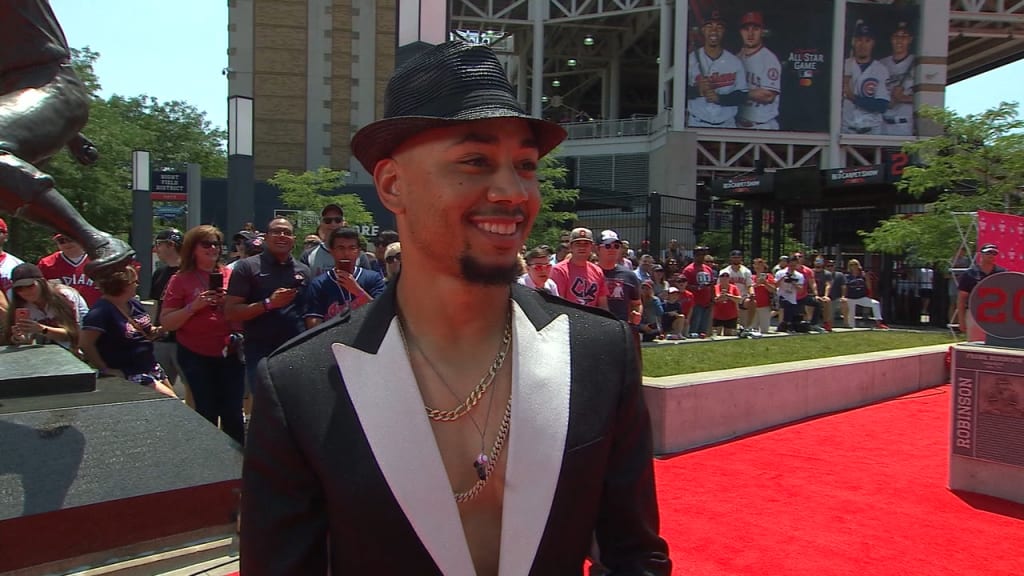 Mookie Betts makes a statement with outfit on All-Star Game red carpet