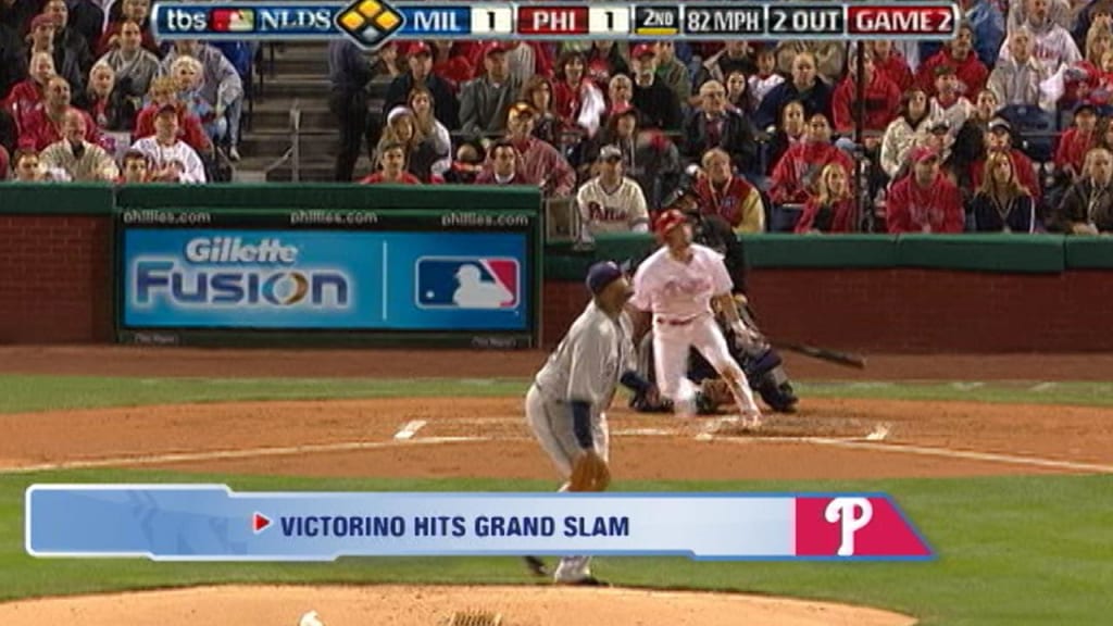 Victorino's grand slam, 10/02/2008