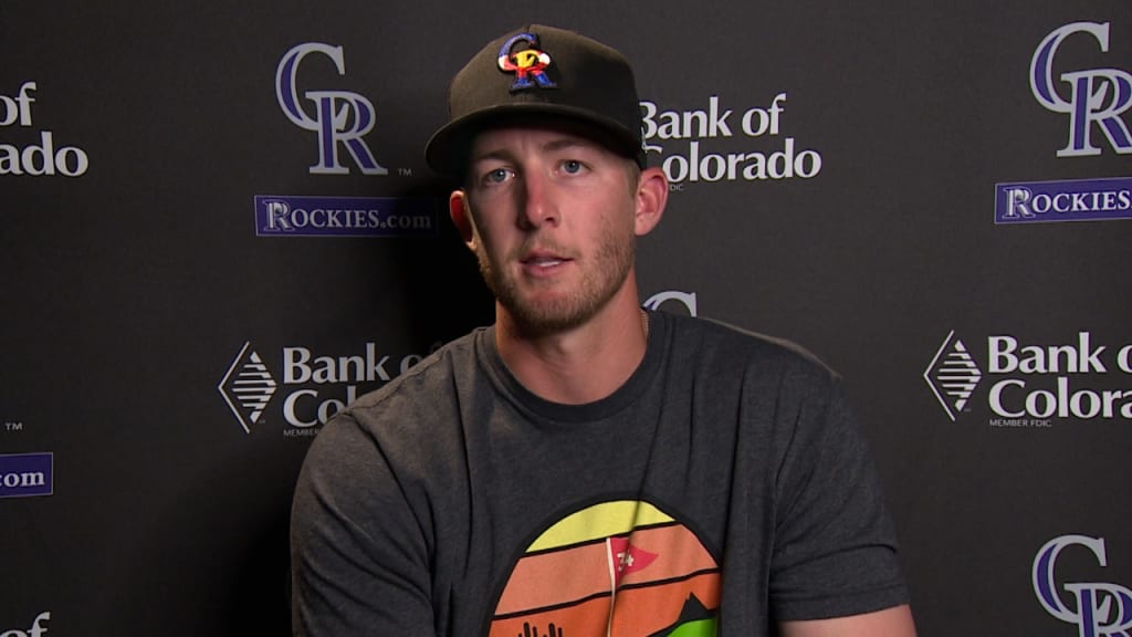 MLB Colorado Rockies City Connect (Ryan McMahon) Men's T-Shirt.