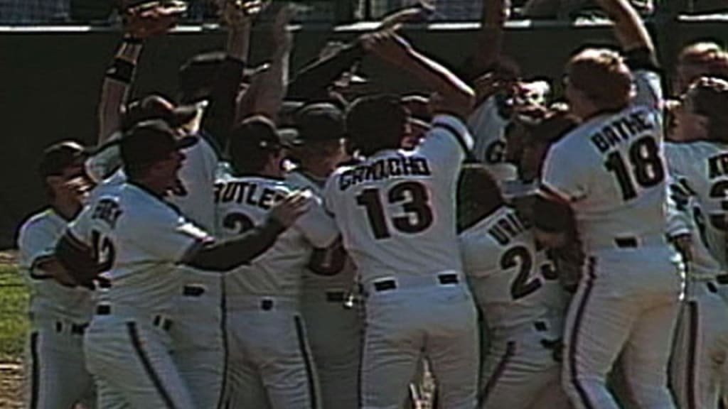 Giants win the pennant, 10/09/1989