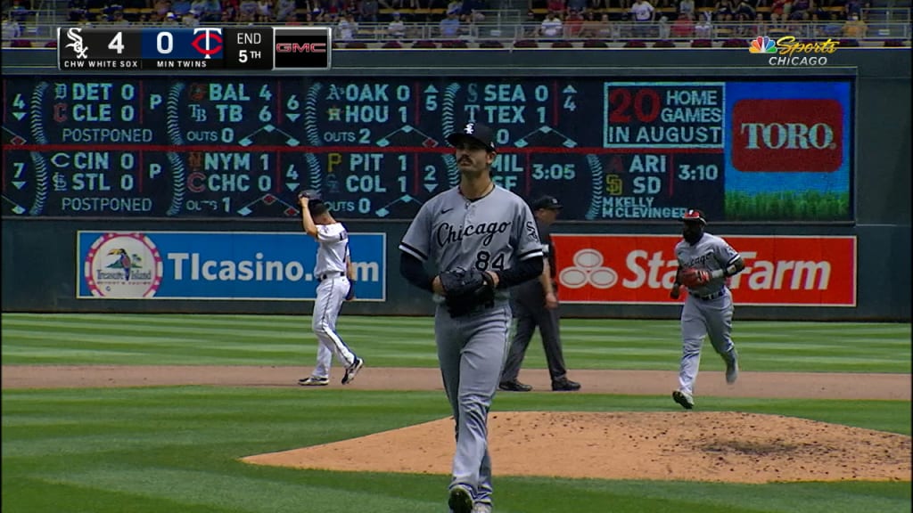 Dylan Cease goes 5 1/3 in start, 08/23/2022