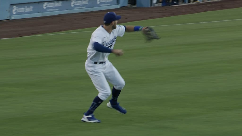 Chris Taylor's amazing throw home