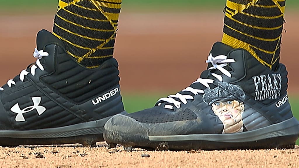 Derek Holland's custom cleats, 08/22/2020