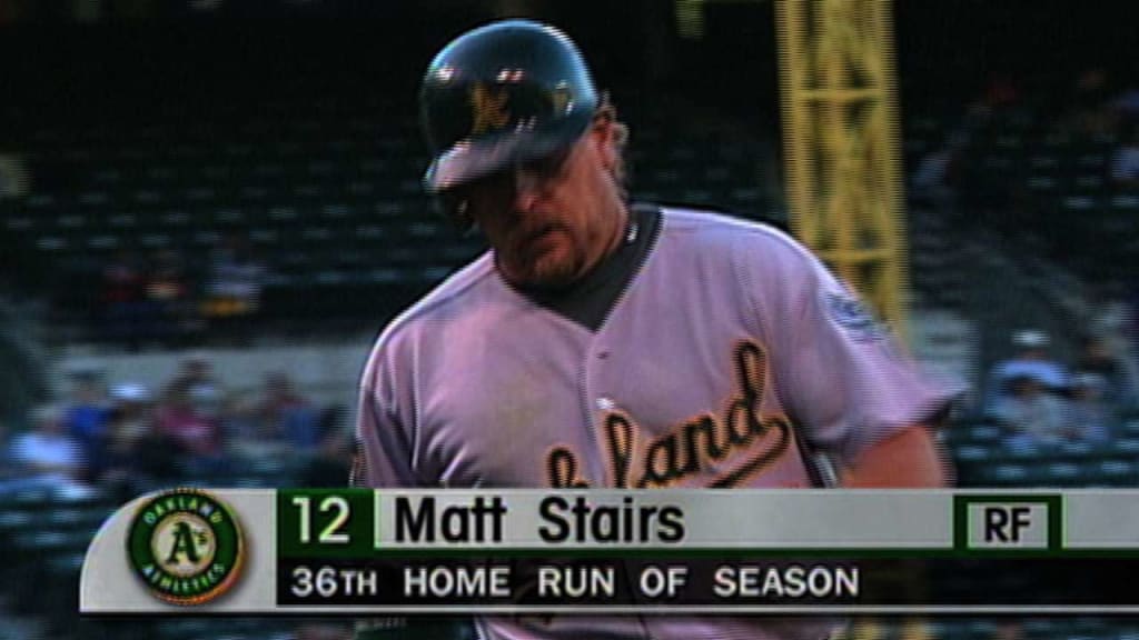 Matt Stairs, autographed 8x10, Pittsburg Pirates