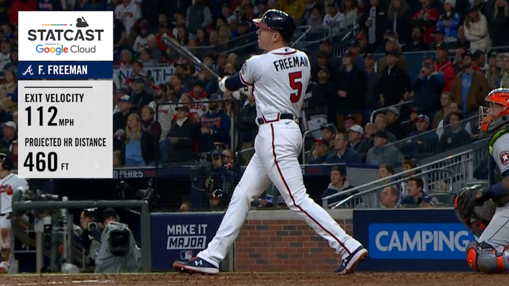 Freddie Freeman homers in first at-bat with sports glasses - NBC