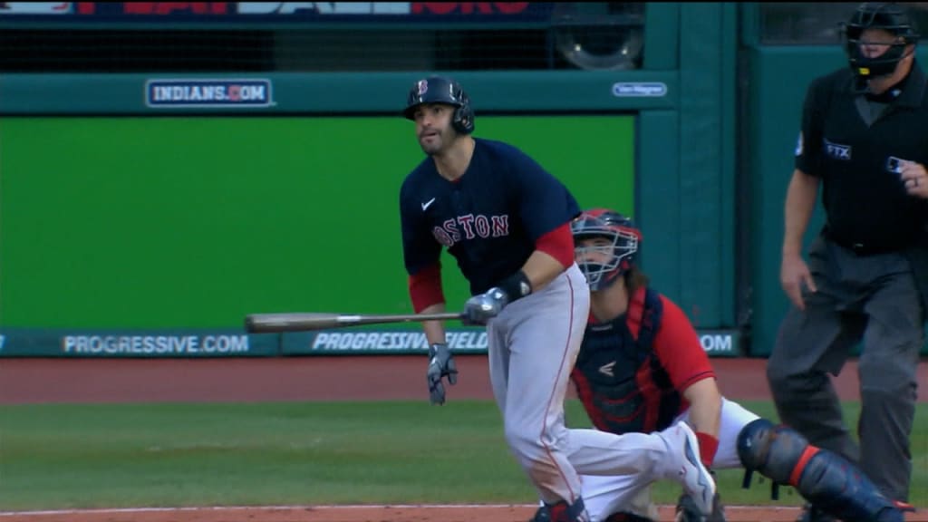 J.D. Martinez hit a three run homer in the 10th.