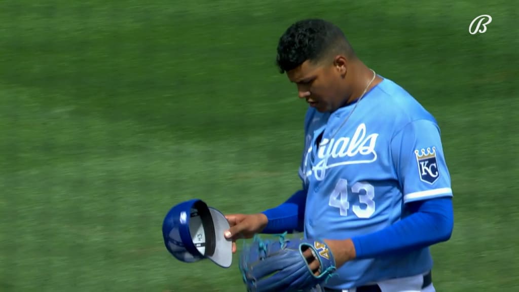 This is a 2022 photo of Carlos Hernandez of the Kansas City Royals