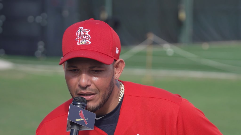 Yadier Molina y su familia