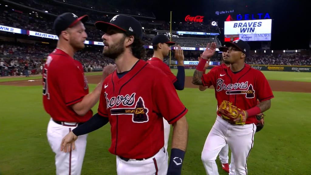 Braves red jersey store 2019