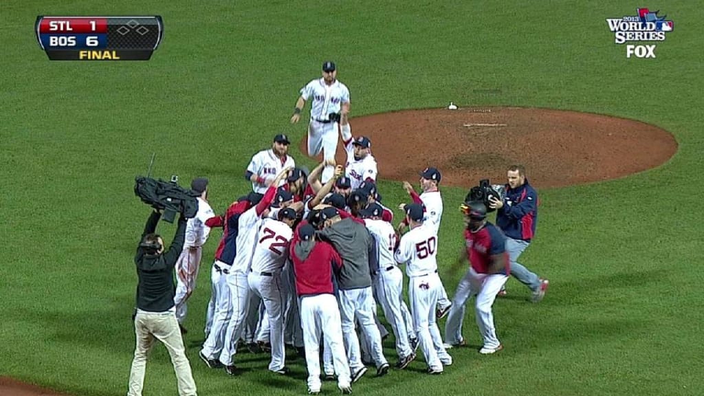 WS2013 Gm6: Koji fans Carpenter, Sox win World Series | 10/30/2013