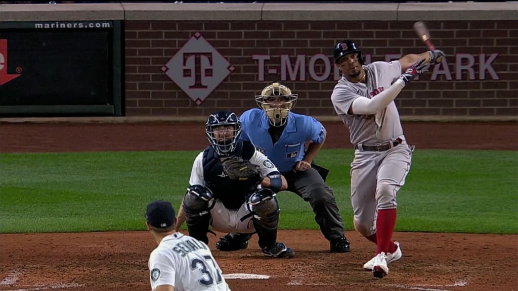 Xander Bogaerts home run Red Sox Mariners baseball