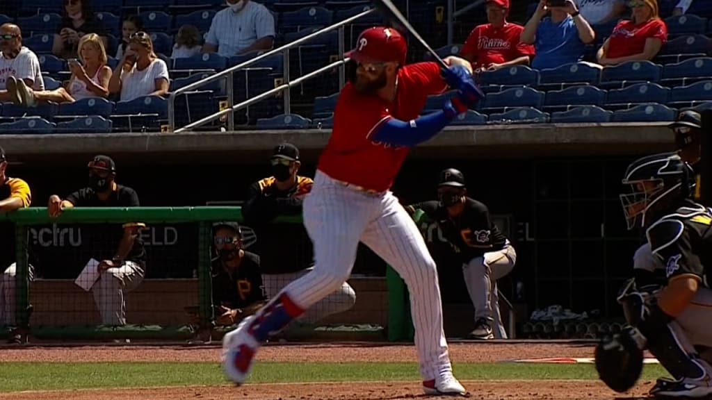 Bryce Harper's two-run home run, 03/05/2021