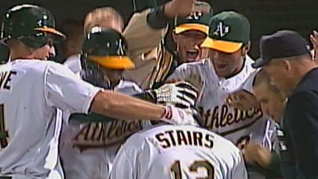 Matt Stairs' walk-off homer, 05/12/2000