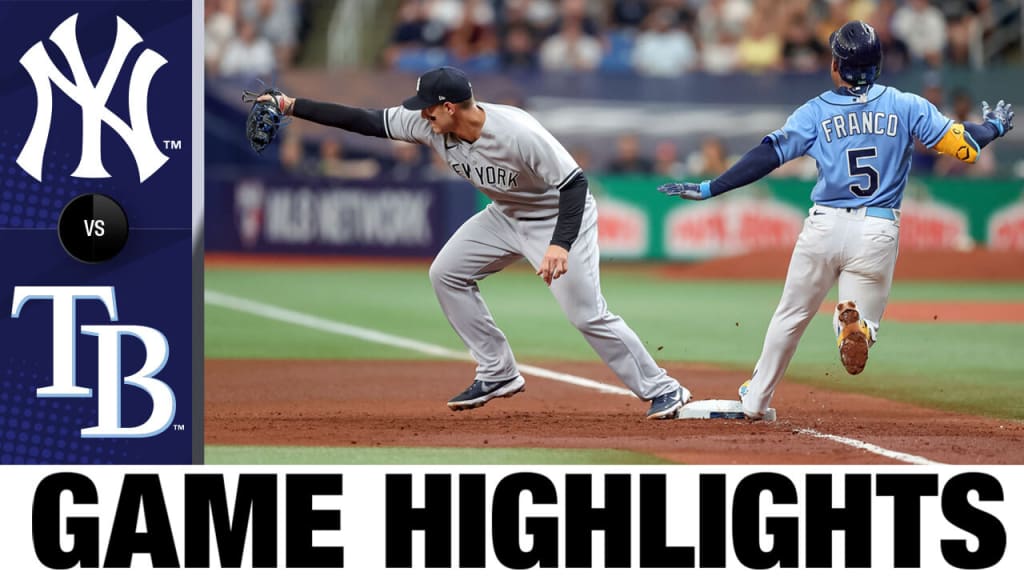 New York Yankees @ Tampa Bay Rays, Game Highlights