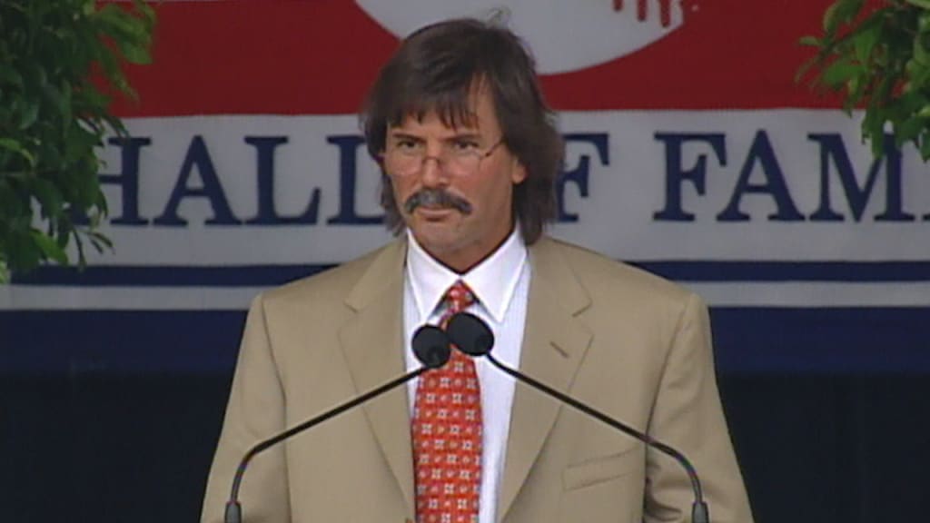 Dennis Eckersley Oakland Athletics 2004 Hall of Fame Induction