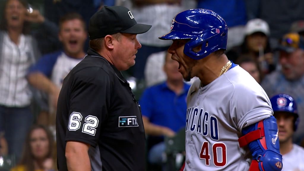 Willson Contreras ejected in 9th, 09/18/2021