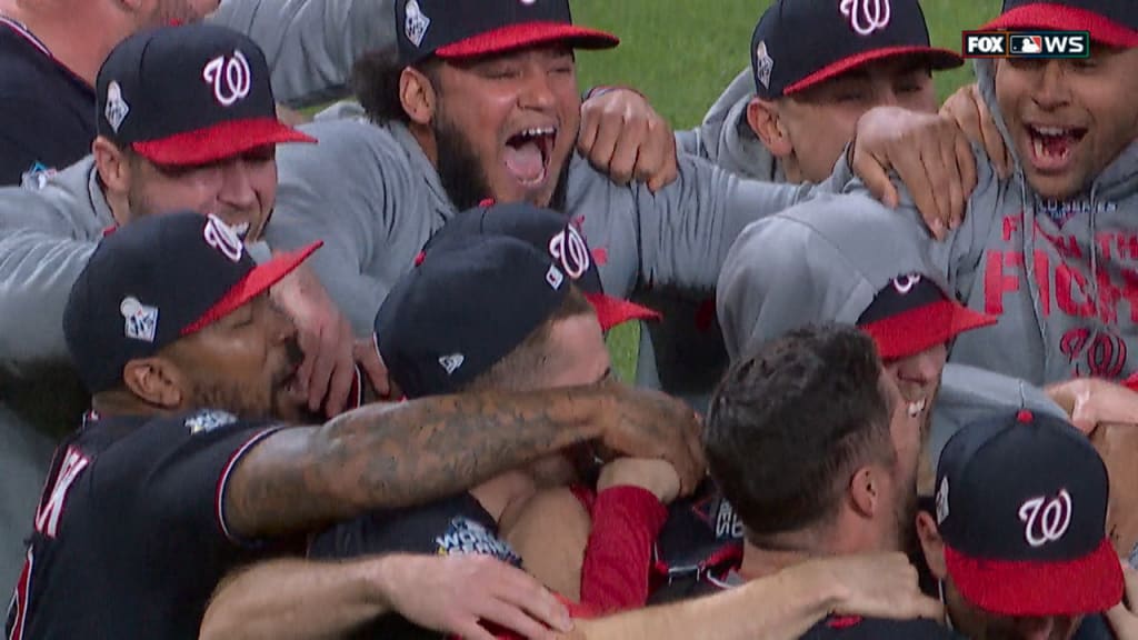 MLB on X: FINISHED THE FIGHT. The @Nationals are #WorldSeries